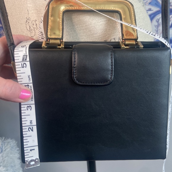 Telephone Purse Handbag Pink Black White Rotary Adjustable Shoulder Strap - Picture 6 of 9